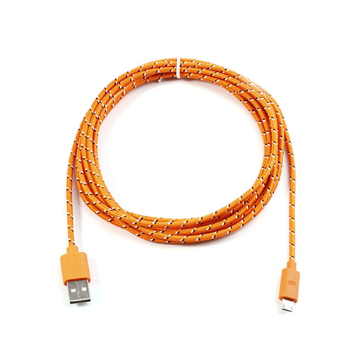 Universaali 3m Micro Usb Kaapeli Älypuhelimille - Oranssi