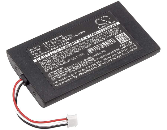 Logitech Harmony 950 Elite Kaukosäätimen akku 1300 mAh