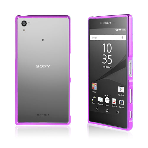 Remes Sony Xperia Z5 Premium Aluumiini Seos Suojus - Violetti