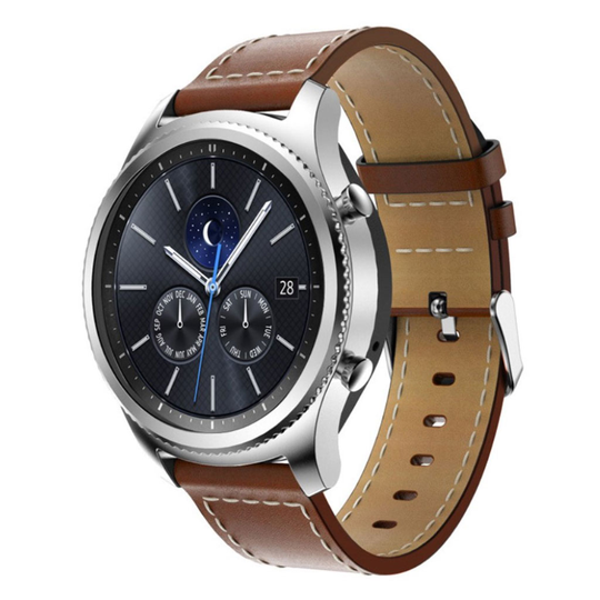 Samsung Gear S3 Frontier genuine leather watch band - Brown