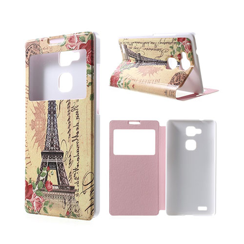 Moberg View Huawei Ascend Mate7 Suojakotelo - Pariisin Eiffel Torni