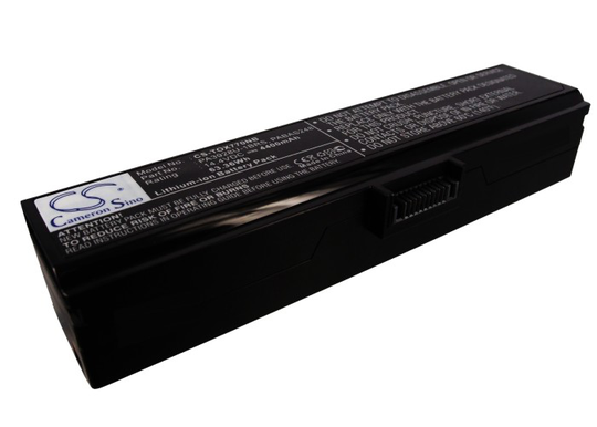 Toshiba Qosmio X770 JA Qosmio X775 akku 4400mAh / 63.36Wh mAh - Musta