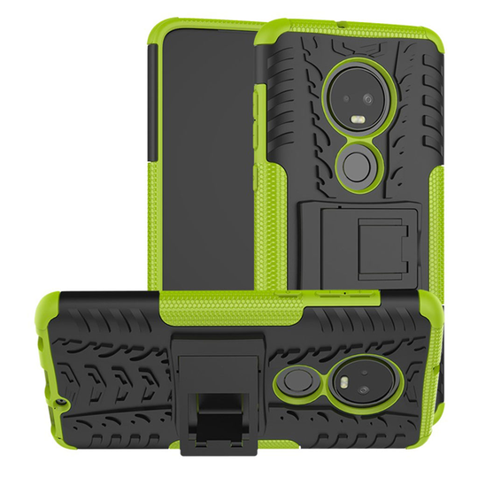 Offroad Motorola Moto G7 Plus kuoret - Vihreä