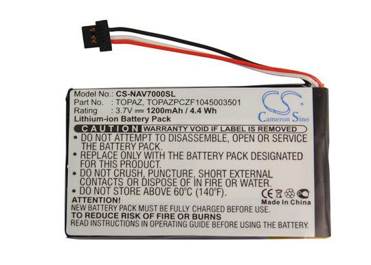 Navigon 70 Easy 70 Plus akku 1200 mAh