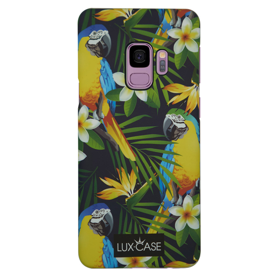 Lux-Case Tropicase™ for Samsung Galaxy S9 -Macaw