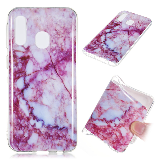 Samsung Galaxy A40 marble pattern case - Style W