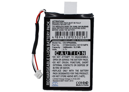 VDO Dayton MA3060 PN1000 PN2050 akku 1400mAh