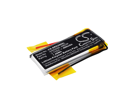 Scala Rider Freecom 2 Rider TeamSet Pro Scala Rider Multiset Q2 akku 400mAh / 1.48Wh