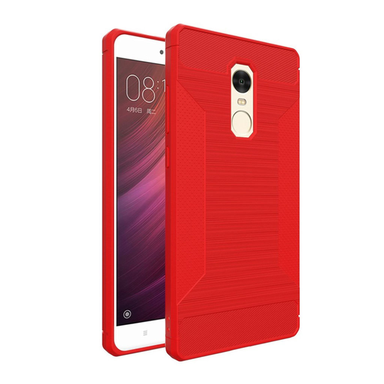 Xiaomi Redmi Note 4 moderni suojakuori - Punainen