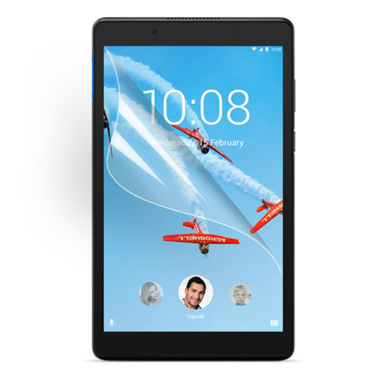 Lenovo Tab E8 kirkas silikooni muovinen pehmeä näyttö suojakalvo - Transparentti