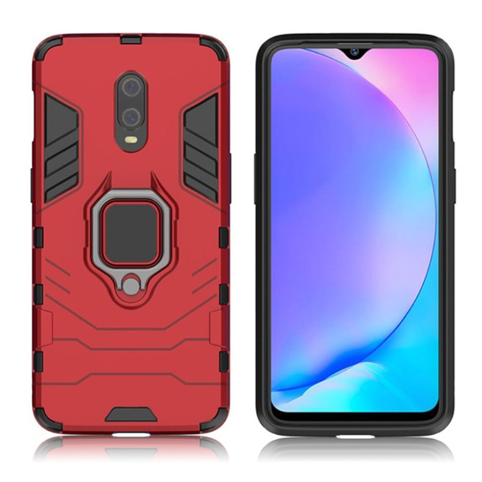 Ring Guard OnePlus 7 kuoret - Punainen