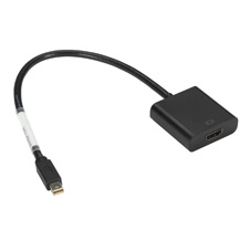 BLACK BOX MINI DISPLAYPORT TO HDMI ADAPTER DONGLE - MALE/FEMALE, 12" (30.5 CM)