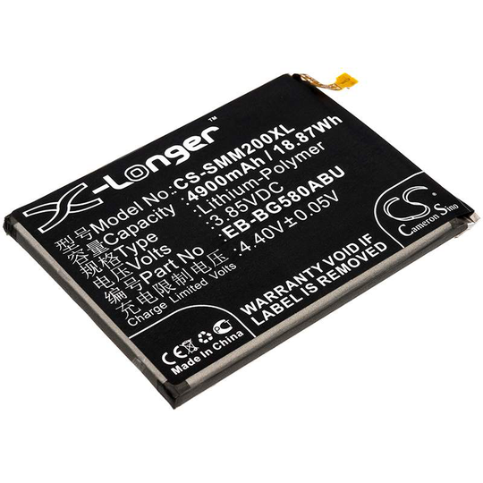 Samsung Galaxy M20 M20 Duos M20 Duos TD-LTE akku 4900mAh