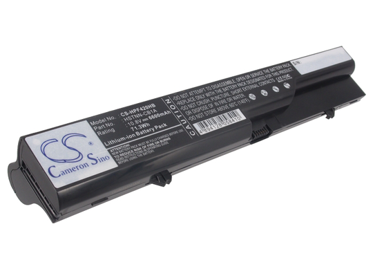 HP 420 425 4320t 620 625 ProBook 4320 akku 6600 mAh - Musta
