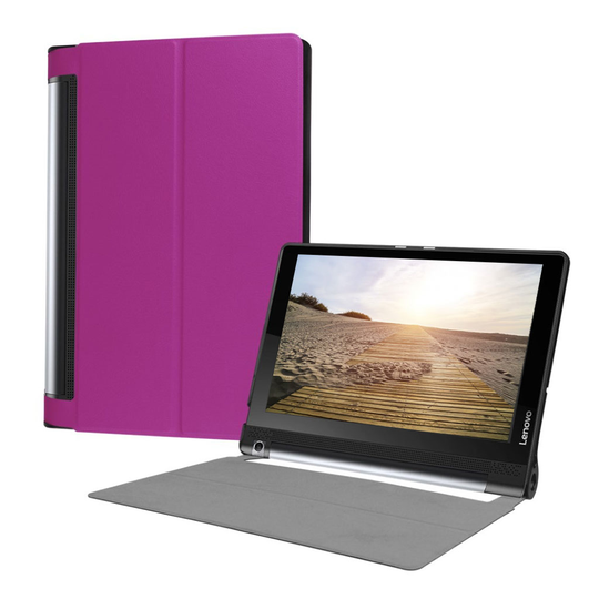 Lenovo Tab 3 Plus 10 PU leather flip case - Purple