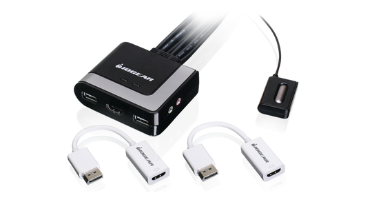 IOGEAR GCS62HU And GDPHDW6 Bundle