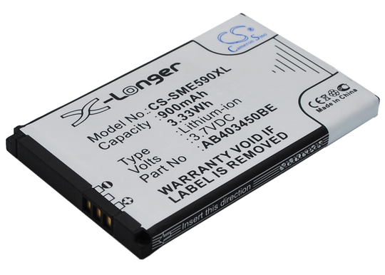 Samsung GT-E2510 GT-E2550 GT-E2550 Monte akku 900 mAh
