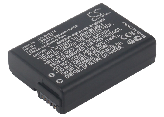 Nikon EN-EL14 akku - 900 mAh
