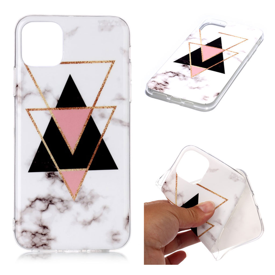 Marble iPhone 11 Pro Max kuoret - Kolmion muotoinen marmori