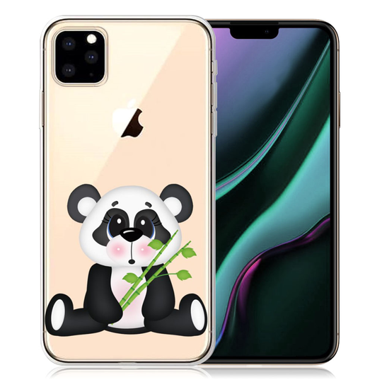Deco iPhone 11 Pro Max kuoret - Panda Holding Bamboo