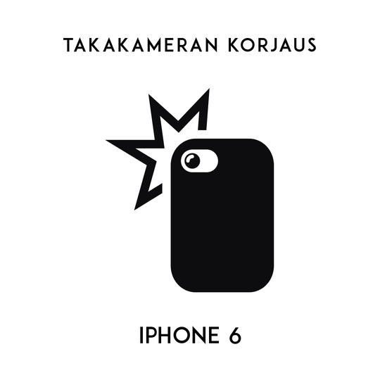 iPhone huolto - Apple iPhone 6 Takakameran korjaus