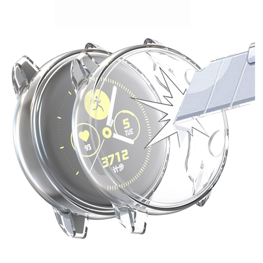 Samsung Galaxy Watch Active electroplating case - Transparent