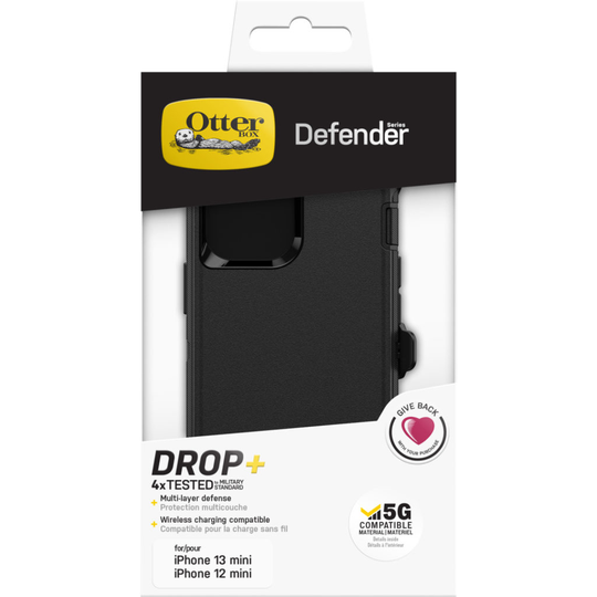 Defender IPhone 13 Mini/12 Mini Black