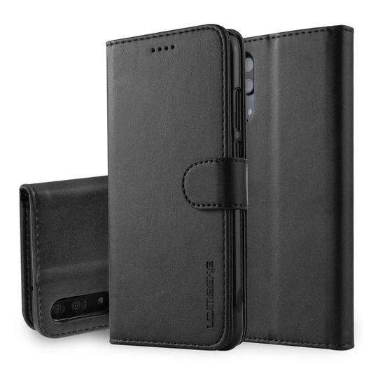 LC.IMEEKE Huawei P20 Pro nahkainen suojakotelo - Musta