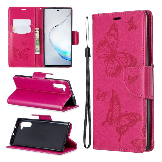 Butterfly Samsung Galaxy Note 10 kotelot - Ruusu