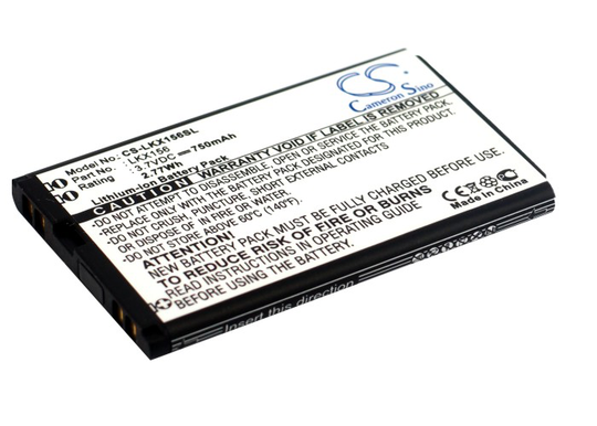 LG KX156 KX126 LG126 KX206 LG206 C600 akku 750 mAh