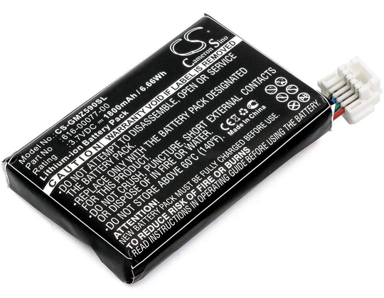Garmin 010-01603-10 Zumo 590 Zumo 590LM akku 1800mAh