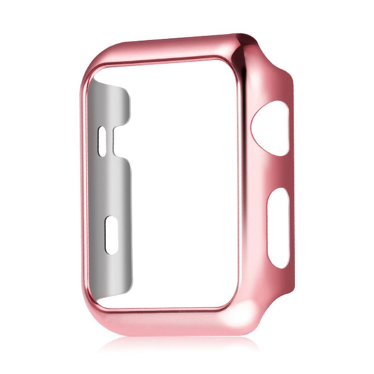 Hoco Defender Apple Kellon 38mm Galvanoitu Kuori Sarja 1 Sarja 2 - Rosee kulta