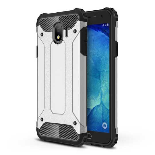 Samsung Galaxy J4 (2018) suoja hybridi suojakotelo - Hopea