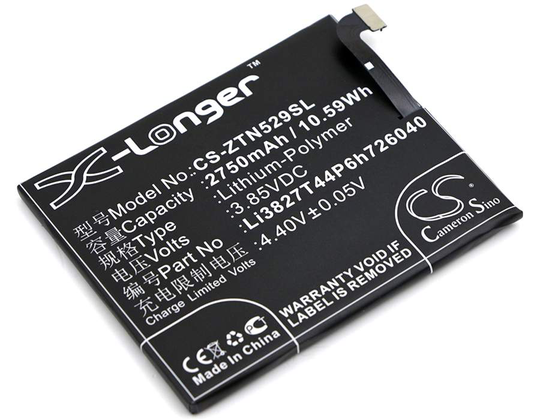 ZTE Nubia Z11 mini NX529 NX529J akku 2750mAh