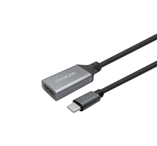 VivoLink USB-C To HDMI Female Cable 2m