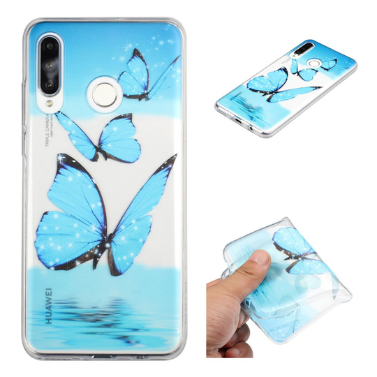Deco Samsung Galaxy M20 kuoret - Perhonen
