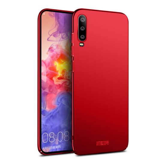 MOFI Shield Huawei P30 ultra ohut frosted suojakotelo - Punainen