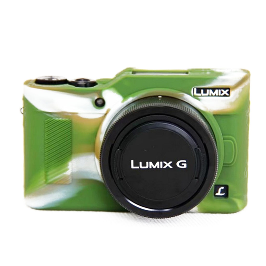 Panasonic Lumix DC-GF9 Joustava Pehmeä Silikooni Kameran Suoja Kuori - Kamo