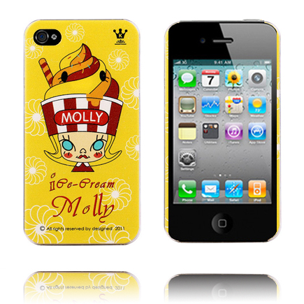 Cute Cartoon (Molly) iPhone 4/4S Suojakuori