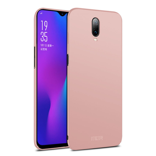 OnePlus 6T MOFI ohut himmeä pintainen kova muovinen takasuoja kuori - Ruusu Kulta