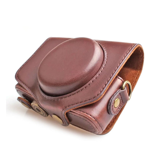 Canon SX720 HS / SX700 HS design suojakotelo - Kahvi