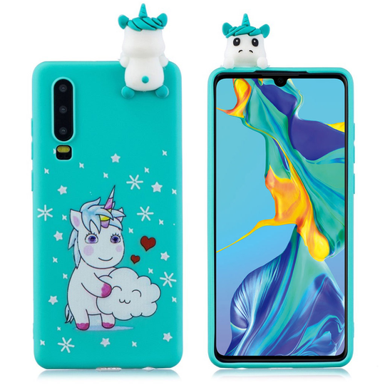 Huawei P30 3D Cute doll case - Unicorn
