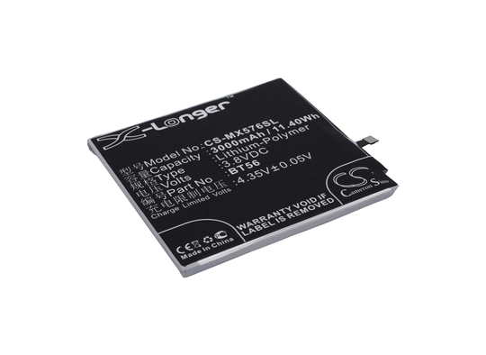 MeiZu M576 M576U MX5 Pro akku 3000mAh