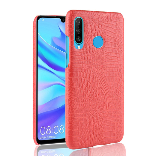 Huawei P30 Lite crocodile case - Red