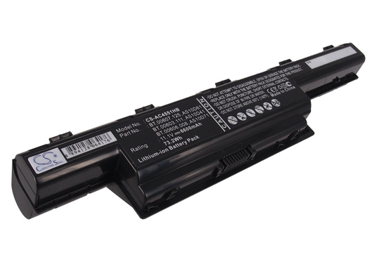 Acer Aspire 4551 akku 6600 mAh -