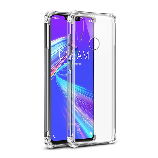 IMAK Asus ZenFone Max (M2) anti-drop ihon tuntuinen suojakotelo - Läpinäkyvä