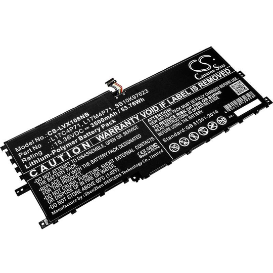 Lenovo ThinkPad X1 Yoga 2018 akku 3500mAh