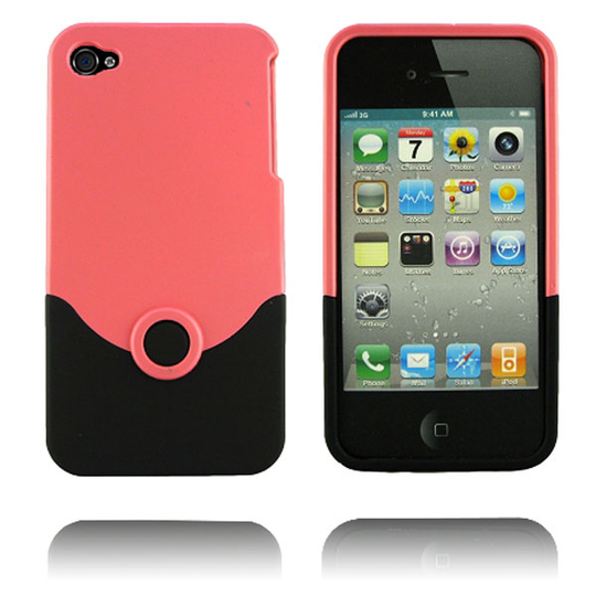 Apoc 4 (Vaaleanpunainen) iPhone 4 / iPhone 4S Suojakuori