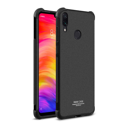 IMAK Xiaomi Redmi Note 6 Pro suojakotelo - matta Musta