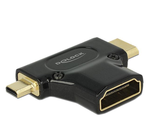 This HDMI Adapter By Delock Enables You To Connect A Device With Mini-C Or Micro-D Interface, By Usi